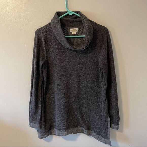 Anthropologie Maeve Womens Oversized Risa Hacci Tunic Cowl Neck S - Picture 5 of 11